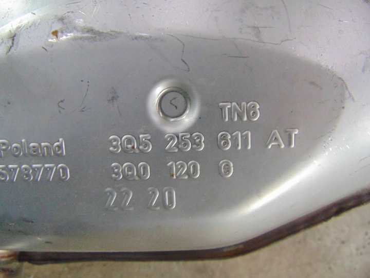 фото №6, Vw passat b8 wydec глушитель 3q0253211n 3q5253611at