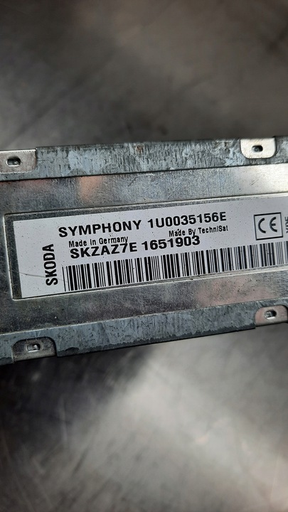 фото №5, Радио 1u0035156e skoda superb i 05r 1.9 tdi