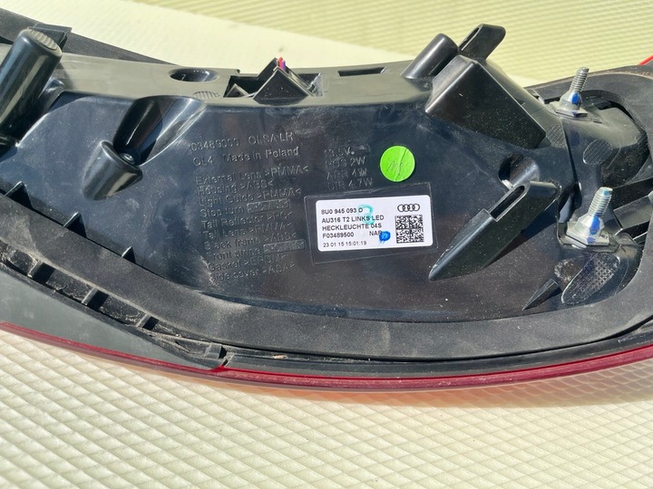 фото №8, Audi q3 2015 комплект лампа задніх usa