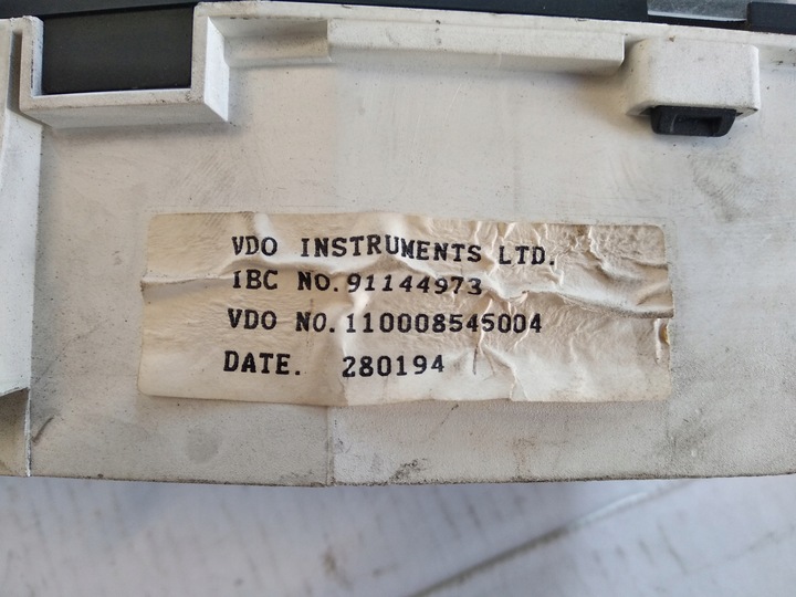 фото №8, Спідометр  прилади opel frontera a 2.0 8v 91144973