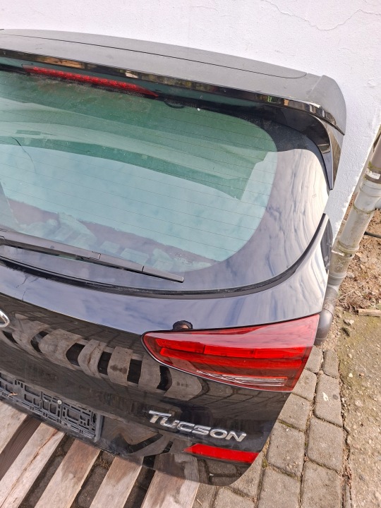 фото №6, Hyundai tucson ii 2 3 iii 18- рестайлинг крышка зад задняя электрический pae чёрная