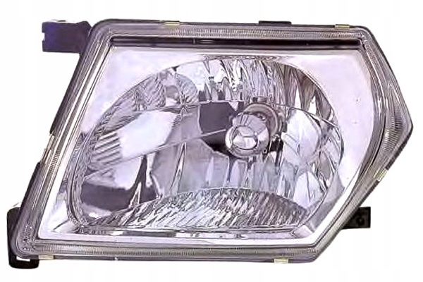 фото №1, Depo фара h4 механічний колір вкладиш: хромована