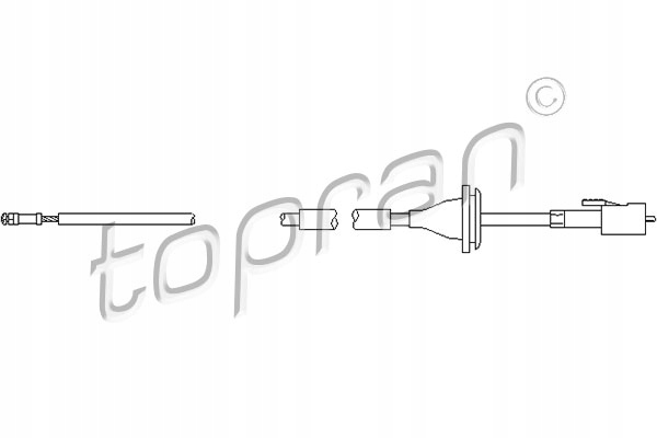 фото №2, Трос спідометра vw transporter t3 2.0 2.1
