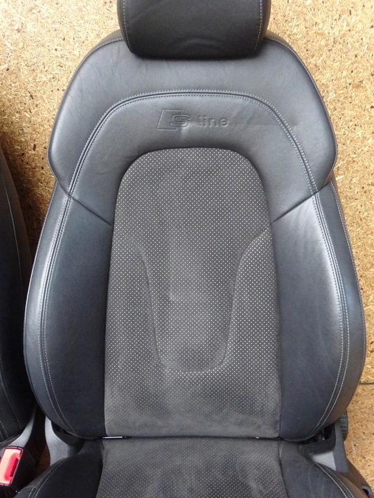 фото №7, Audi tt 8j купе оббивка сидіння диван зад шкіра алькантара комплект s-line