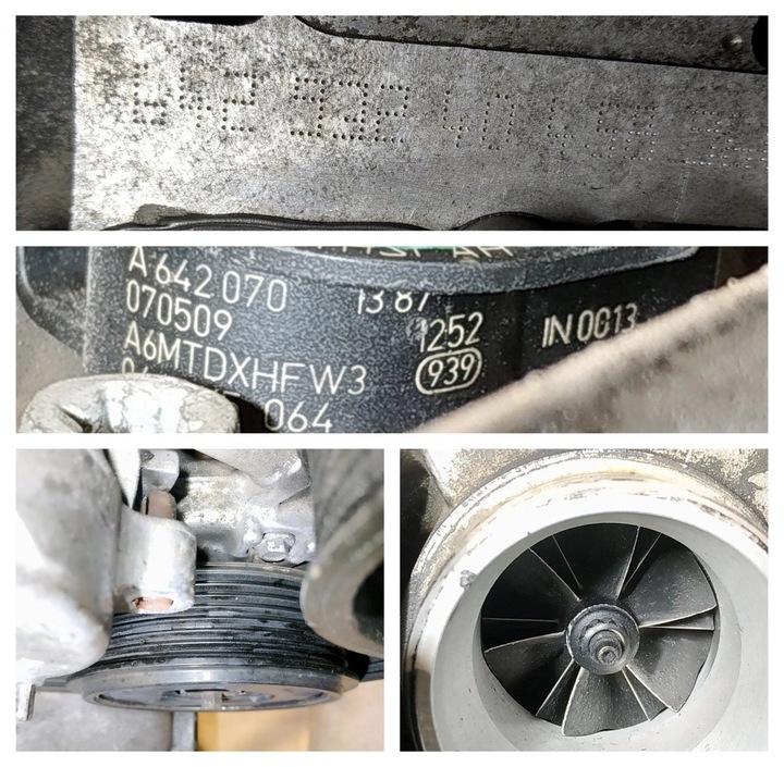 фото №7, Mercedes benz g-class w463 3.0d v6 165kw om 642.970 двигун комплектний