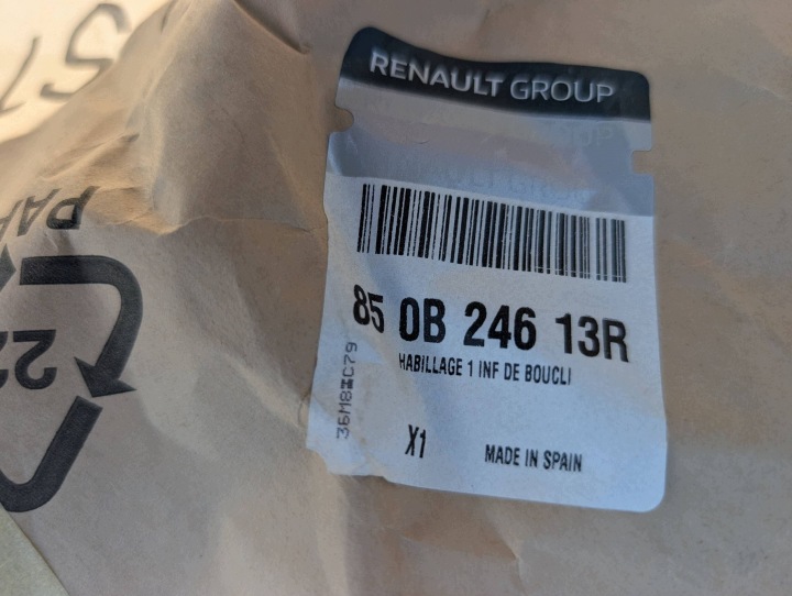 фото №13, Renault captur i рестайлінг спойлер бампера зад 850b21681r na 6 pdc новий оригінал
