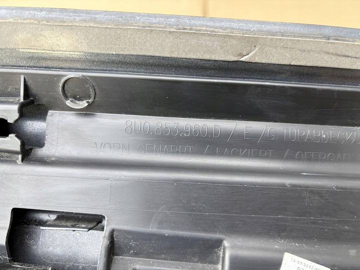 фото №10, Audi q3 8u планка двері правий перед 8u0853960d