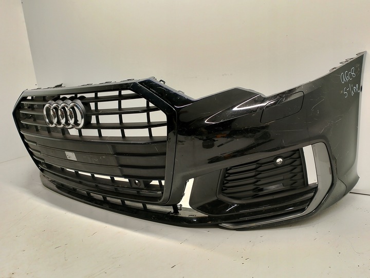 фото №3, Audi a6 c8 4k s-line pdc ксенон омивачі бампер перед переднє