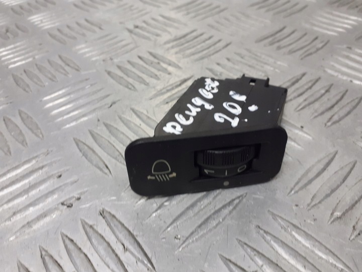 фото №1, Перемикач регулювання світла peugeot 206 sw