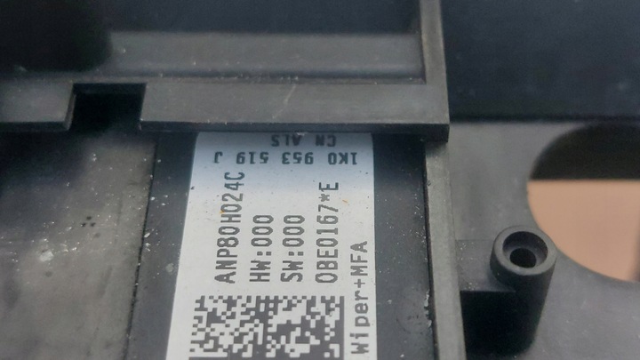 фото №7, Рулевой/подрулевой vw seat skoda audi 1k0953503ek 1k0959653c