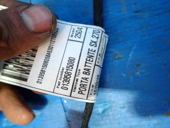фото №5, Жгут дверь левых зад fiat ducato boxer jumper iii 01395815080 18-22r