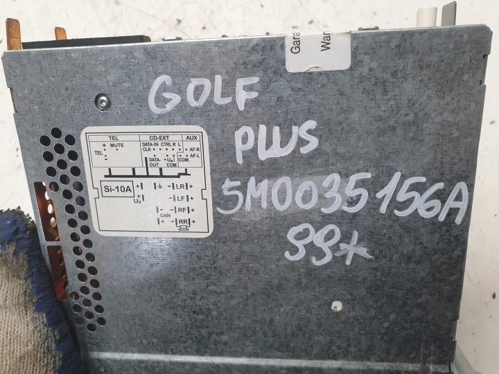 фото №8, Магнитола vw golf plus 5m0035156a