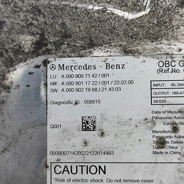 фото №6, Mercedes-benz eqs v297 2023 інвертор / перетворювач напруги