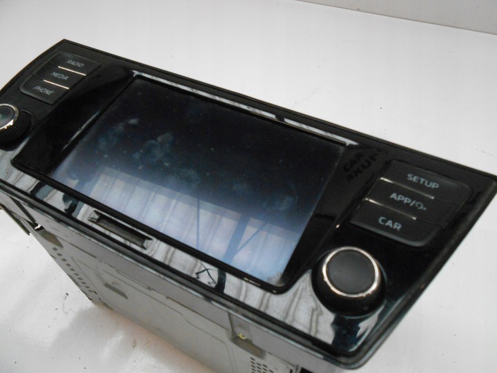 фото №10, Skoda fabia iii радіо заводські навігація екран lcd без гідропідсилювача блокування 6v0035871j