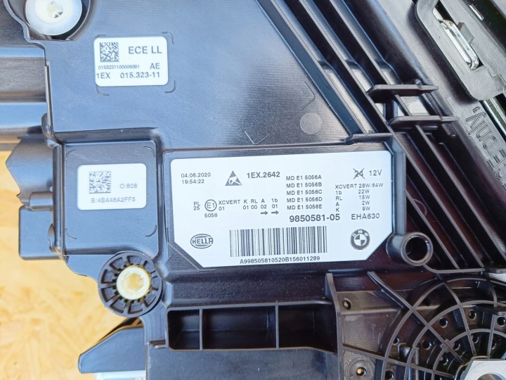 фото №9, Bmw g30 g31 рестайлінг lci повний led лампи заводський нове 9850581 9850582