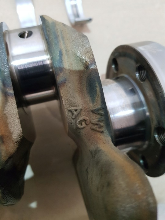 фото №13, Вал коленчатый вкладыши номинал 05ec 05ed vw audi skoda seat 1.5 tsi dpc