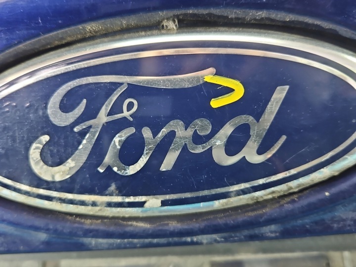 фото №11, Крышка багажника стекло задняя зад ford focus mk3 универсал синий hf