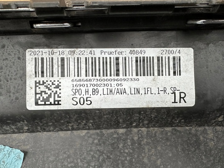 фото №7, Дифузор спойлер audi a4 s4 b9 2015-2019 8w оригінал ні клеєний хром