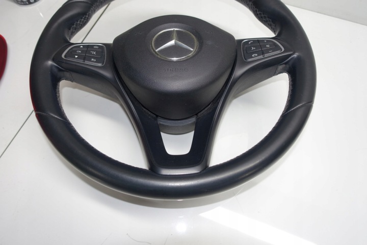 фото №11, Mercedes w205 руль c-klasa хорошие оригинал bez лопастей