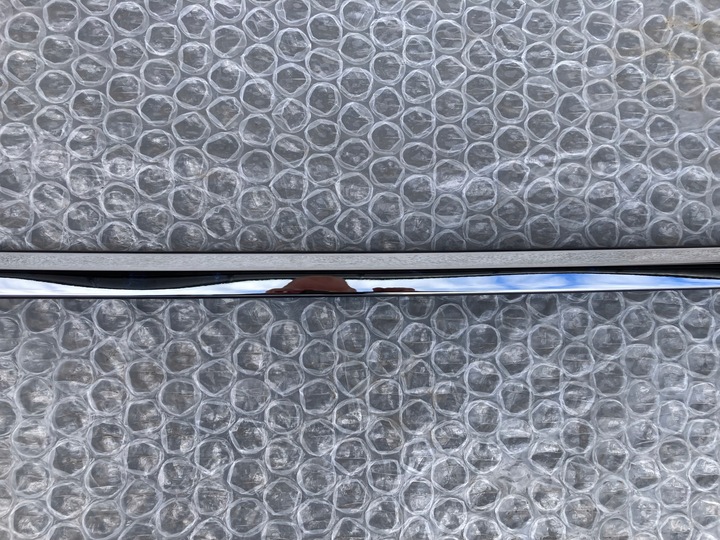 фото №3, Tesla x планка накладка хром двері праві зад