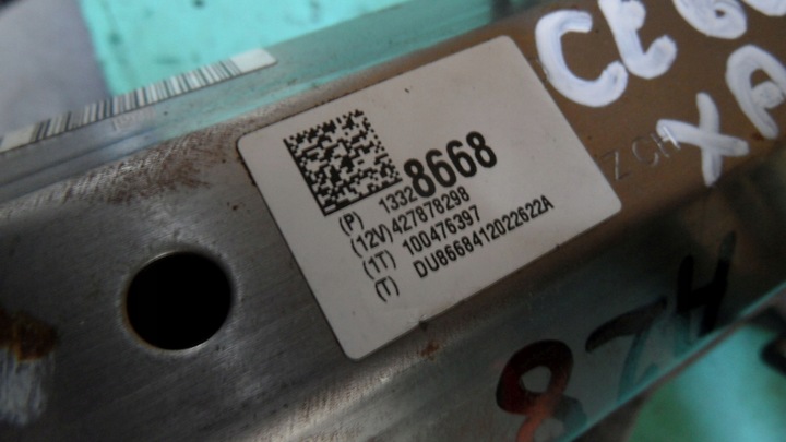 фото №6, Opel astra j iv 10r колонка кермова замок запалювання з ключем 13328668