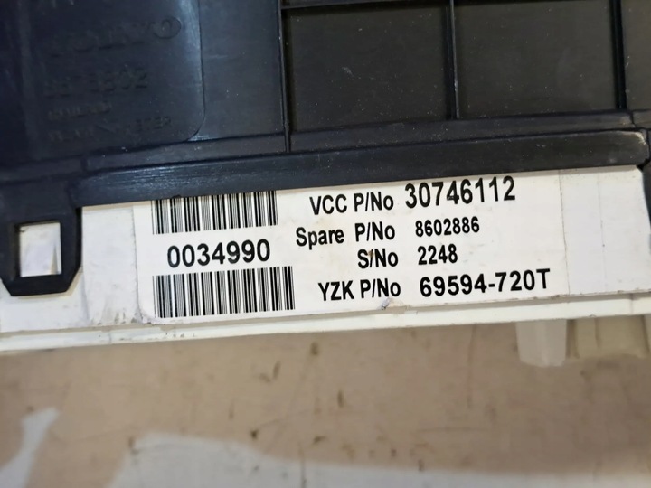 фото №8, Volvo v70 2006 спідометр, прилади