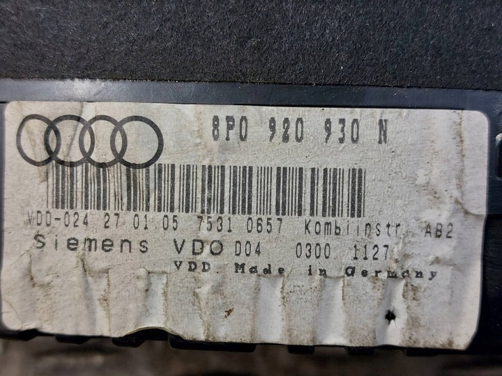 фото №10, Набор стартовый audi a3 8p 1.6 8v 06a906033ds 1k0905851b 8p0920930n