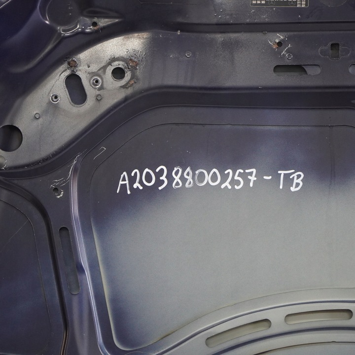 фото №14, Mercedes w203 капот двигуна tanzanite блакитний - 359