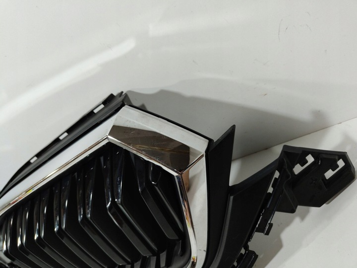 фото №14, Skoda octavia iv решётка радиатора решётка бампера 5e3853653c + рамка хромированная