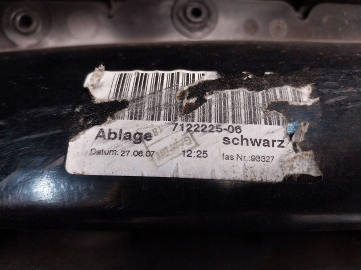 фото №9, Подлокотник туннель средний 7122225 7078562 bmw 1 e81 e87