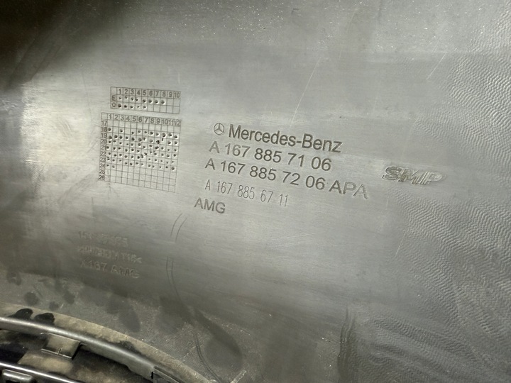 фото №15, Mercedes gls x167 167 w167 бампер amg зад задній комплектний чорний