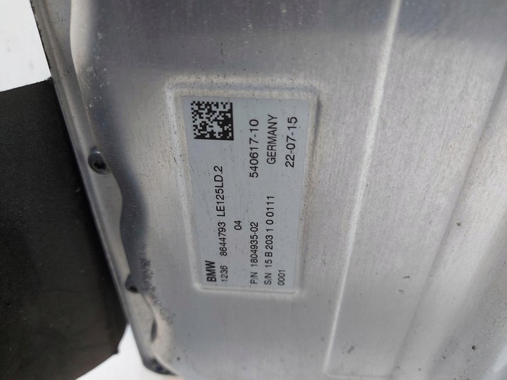 фото №6, Bmw i3 i01 rex iwerter блок керування двигуна електричного 8644793 7623239