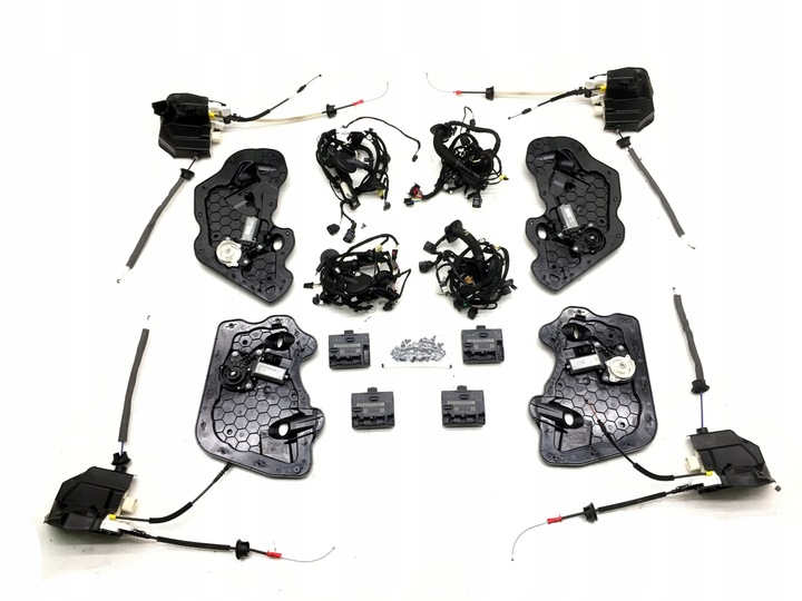 фото №1, Audi a8 d4 4h доводчик натяжители дверь soft close комплект