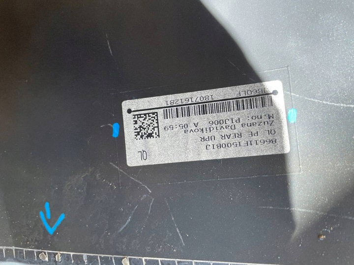 фото №14, Kia sportage iv 4 ql рестайлинг 18-21 бампер зад задний