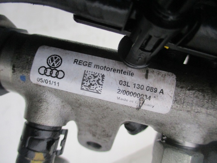 фото №9, Паливна рейка  vw golf vi seat leon skoda audi a4 b8 a5 q5 a6 c6 2.0 tdi