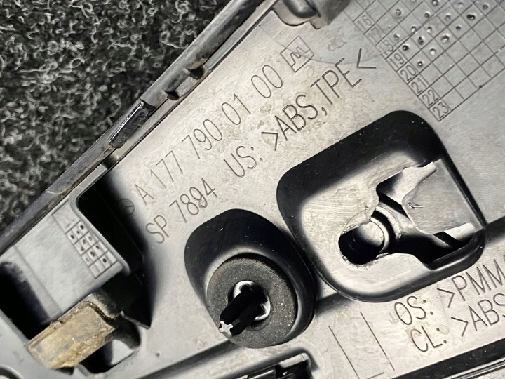 фото №6, Mercedes a клас w177 планка кришки багажника права ліва зад задня