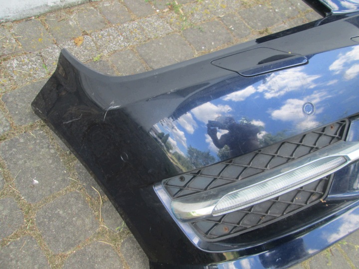 фото №15, Бампер передній mercedes c w204 amg рестайлінг 2001-14 темно-синій