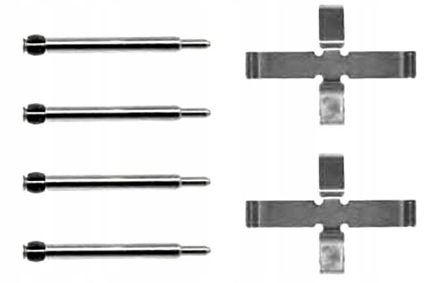 фото №2, Набор монтажный тормозные колодки тормоз. brembo