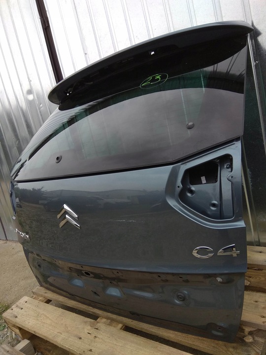 фото №3, Крышка зад citroen c4 picasso exclusive ezwd откидная открывающаяся стекло