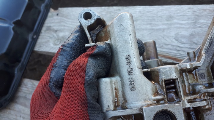 фото №6, S4 b8 рестайлинг насос масла масляная 3.0 tfsi маслоприемник