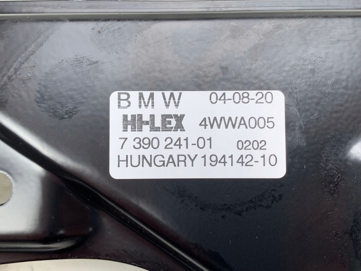 фото №7, Mini f60 подъемник стекла левый перед 7390241