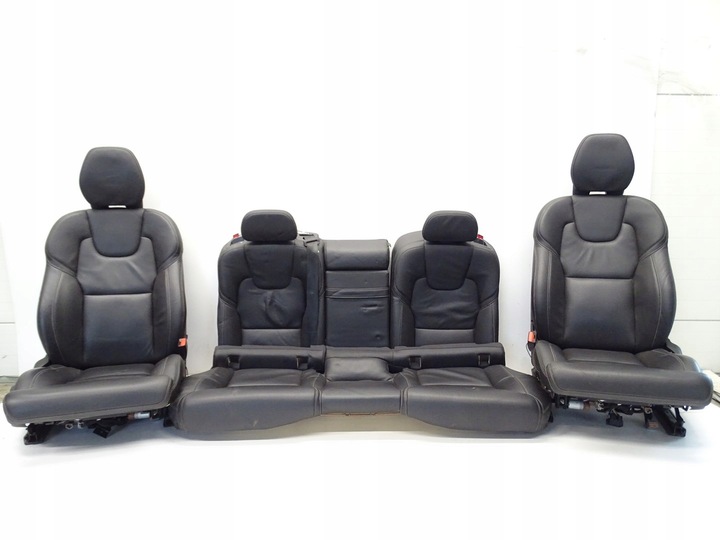 фото №1, Сидіння перед зад задні шкіра вентильовані volvo xc60 ii написи