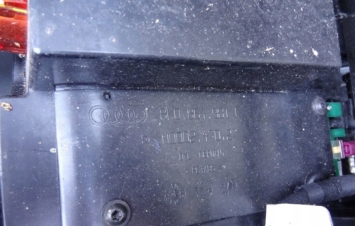 фото №6, Туннель средний подлокотник кожа 8k0864981f audi a4 b8 a5