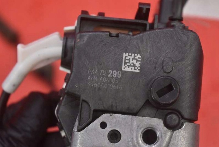 фото №8, Замок двері правий зад задній 732299 peugeot 5008 1 i 09-13