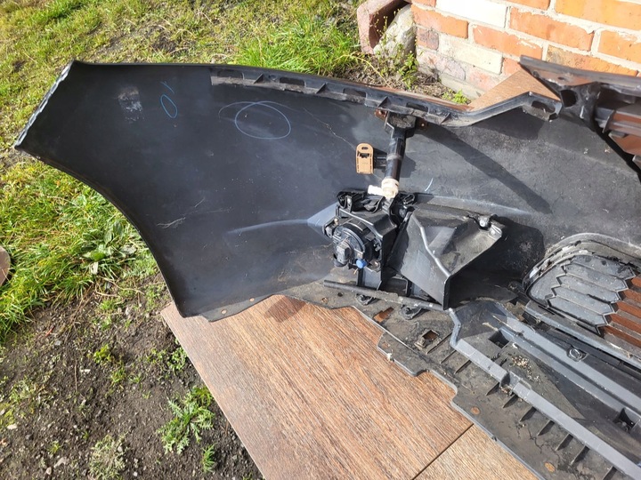 фото №16, Honda accord viii 8 2011-2015r рестайлинг бампер перед комплектный pdc омыватель