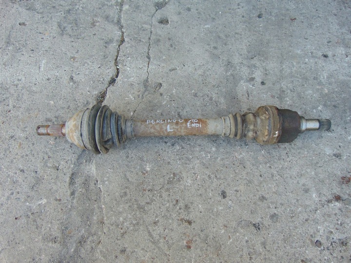 фото №1, Піввісь ліва перед partner berlingo iii 1.6 e-hdi