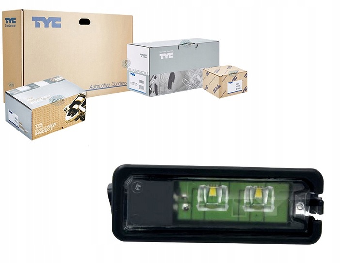 фото №10, Лампа освітлення номерного знака rej. 95d1955e tyc