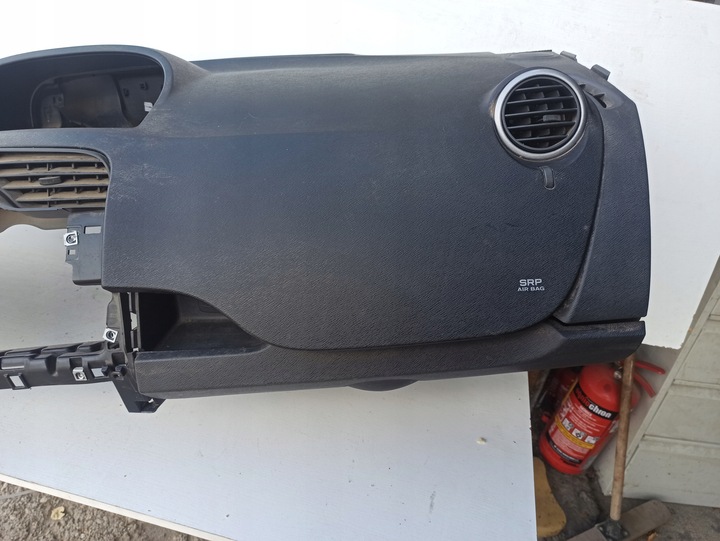 фото №7, Панель роздавальна консоль капот renault kangoo ii 08-13 подушка безпеки пасажира