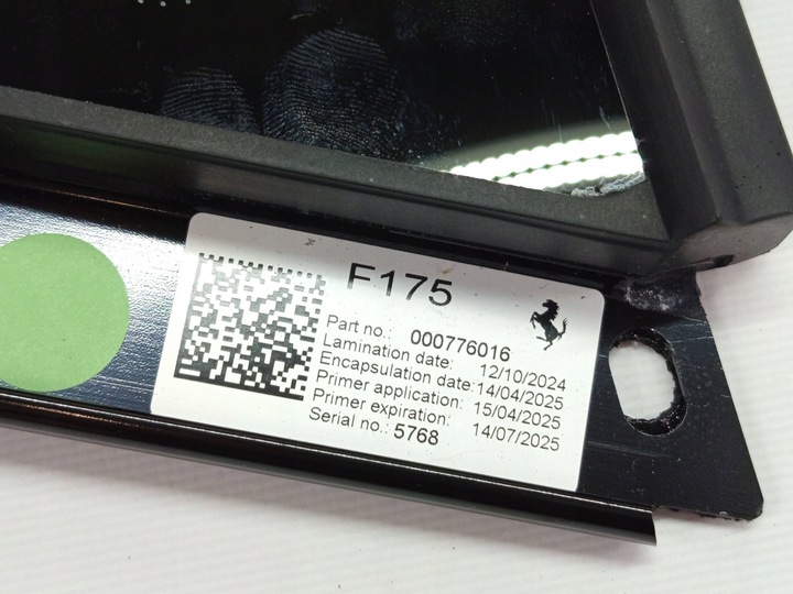 фото №6, Скло кузов кузовна правий зад задня ferrari purosangue f175 776016