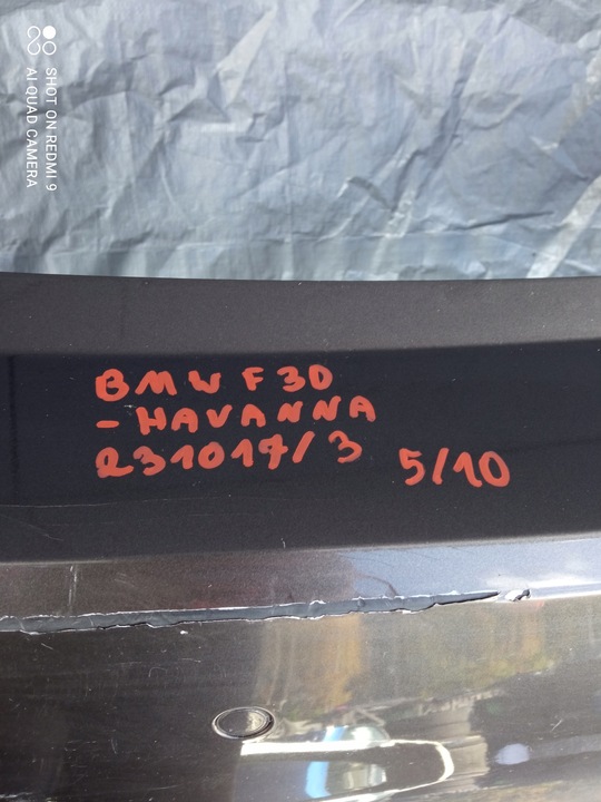 фото №13, Бампер зад bmw f30 a17 havanna металік
